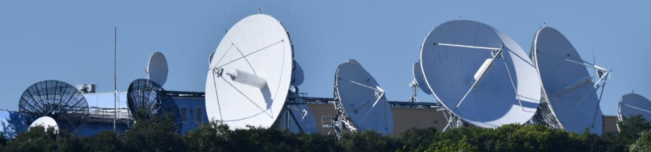 The Czech Institute of Measurements's many parabolic antennas